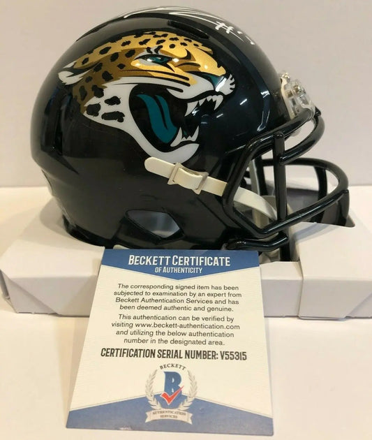 MVP Authentics Dj Chark Autographed Signed Jacksonville Jaguars Speed Mini Helmet Beckett Coa 125.10 sports jersey framing , jersey framing