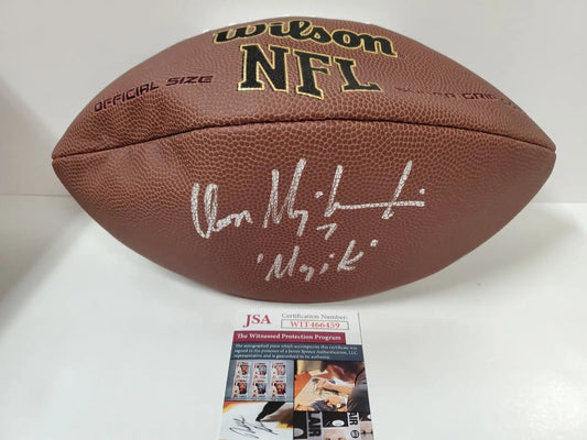 MVP Authentics Don Majkowski Autographed Signed Inscribed Football Jsa Coa 107.10 sports jersey framing , jersey framing