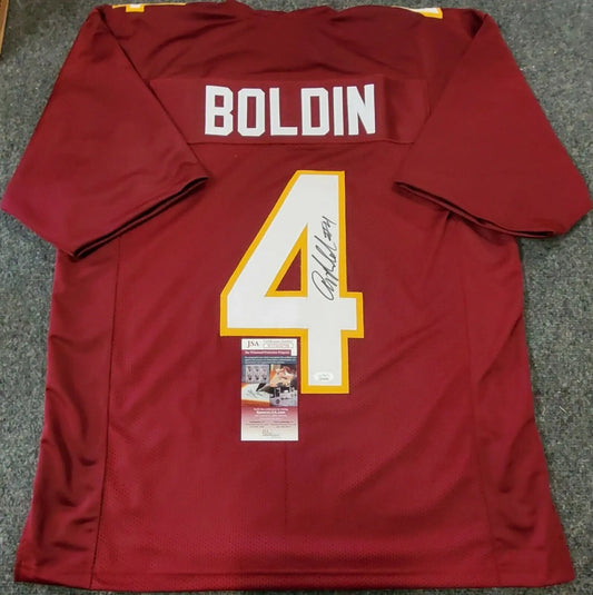 MVP Authentics Florida State Seminoles Anquon Boldin Autographed Signed Jersey Jsa Coa 116.10 sports jersey framing , jersey framing