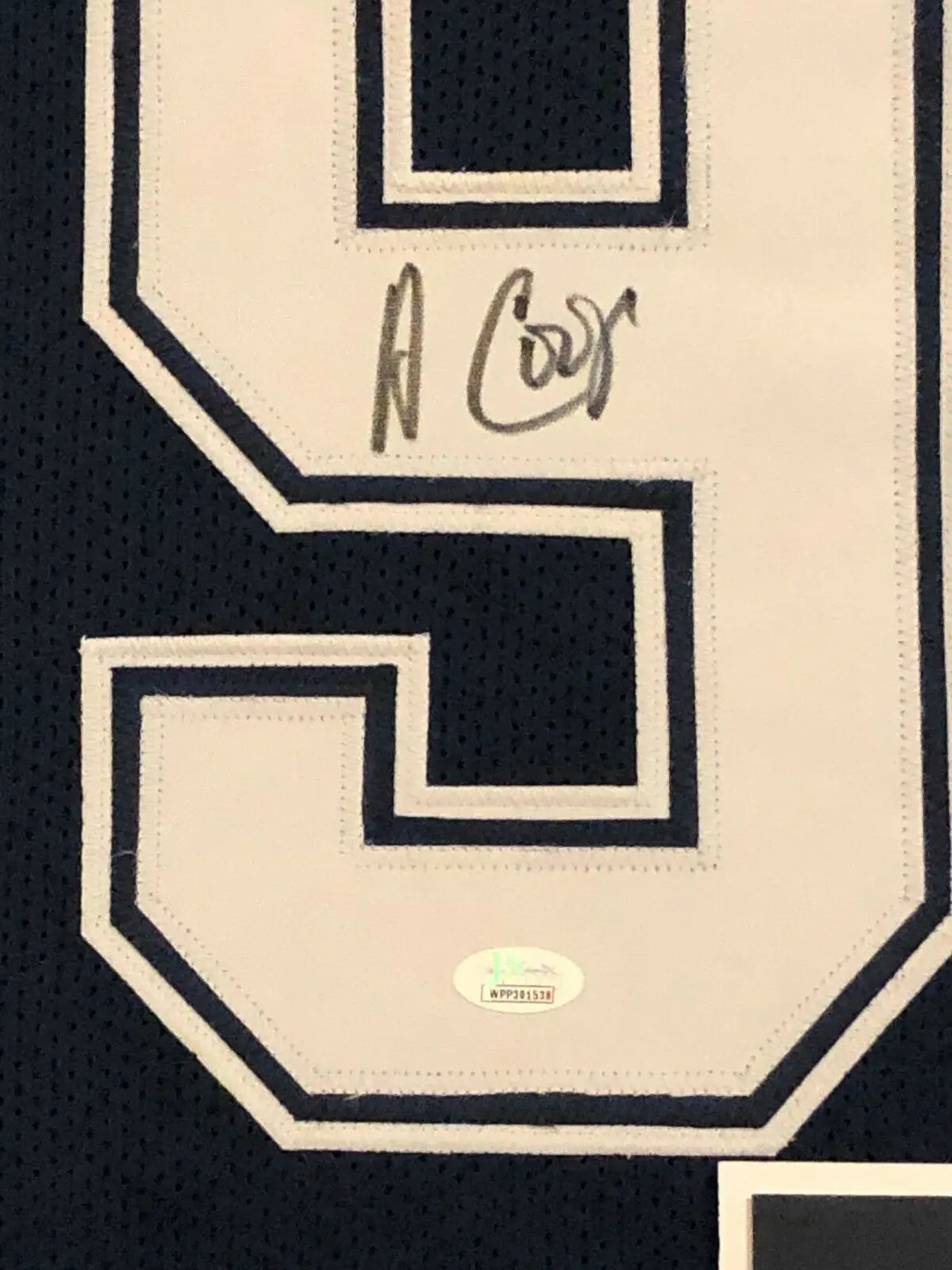 AMARI COOPER AUTOGRAPHED DALLAS COWBOYS JERSEY JSA