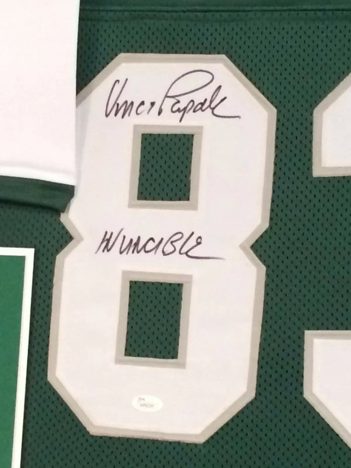 Philadelphia Eagles Vince Papale Autographed Signed Inscribed Jersey J –  MVP Authentics