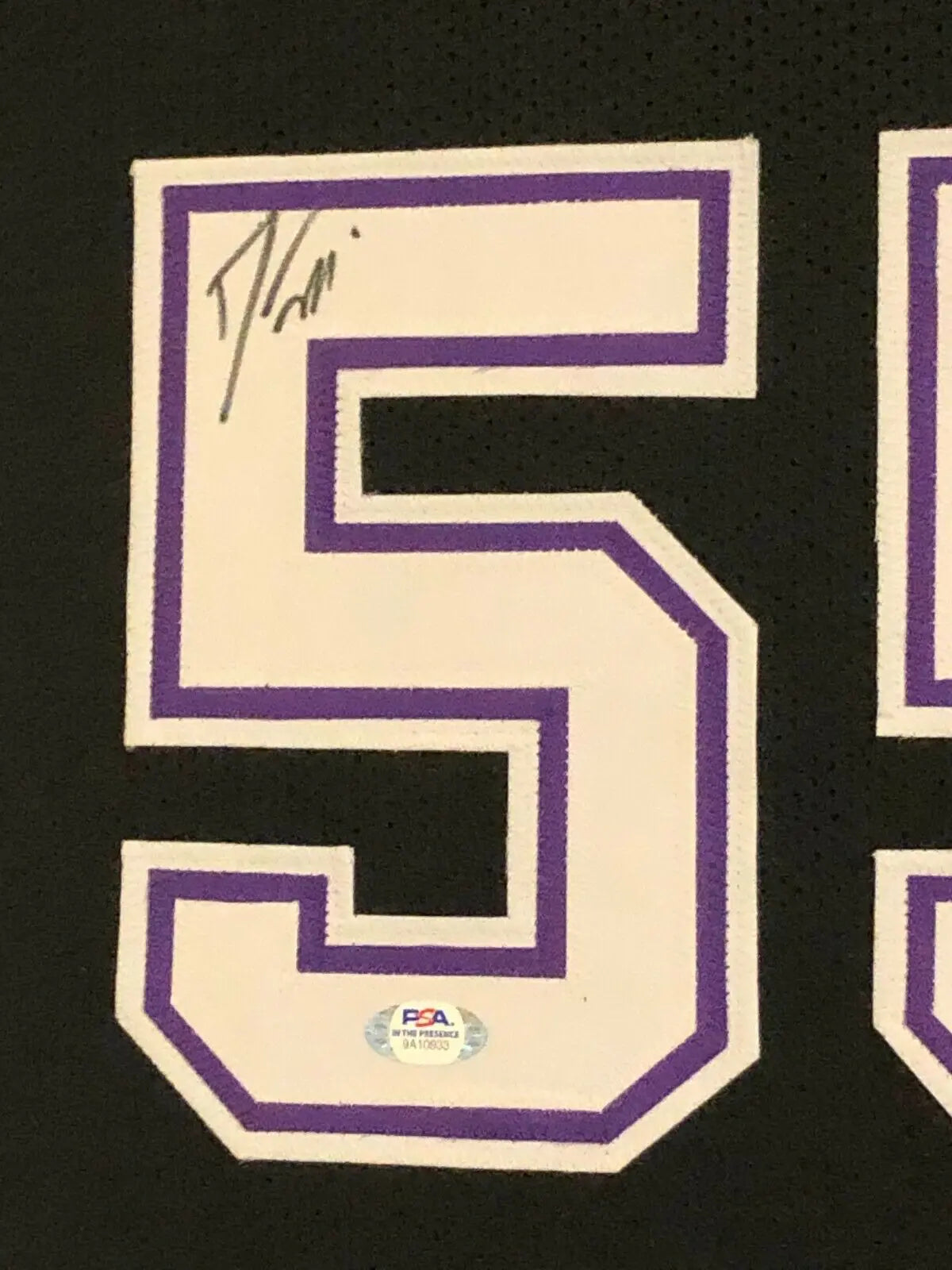 Jason Williams signed jersey PSA/DNA Sacramento Kings Autographed