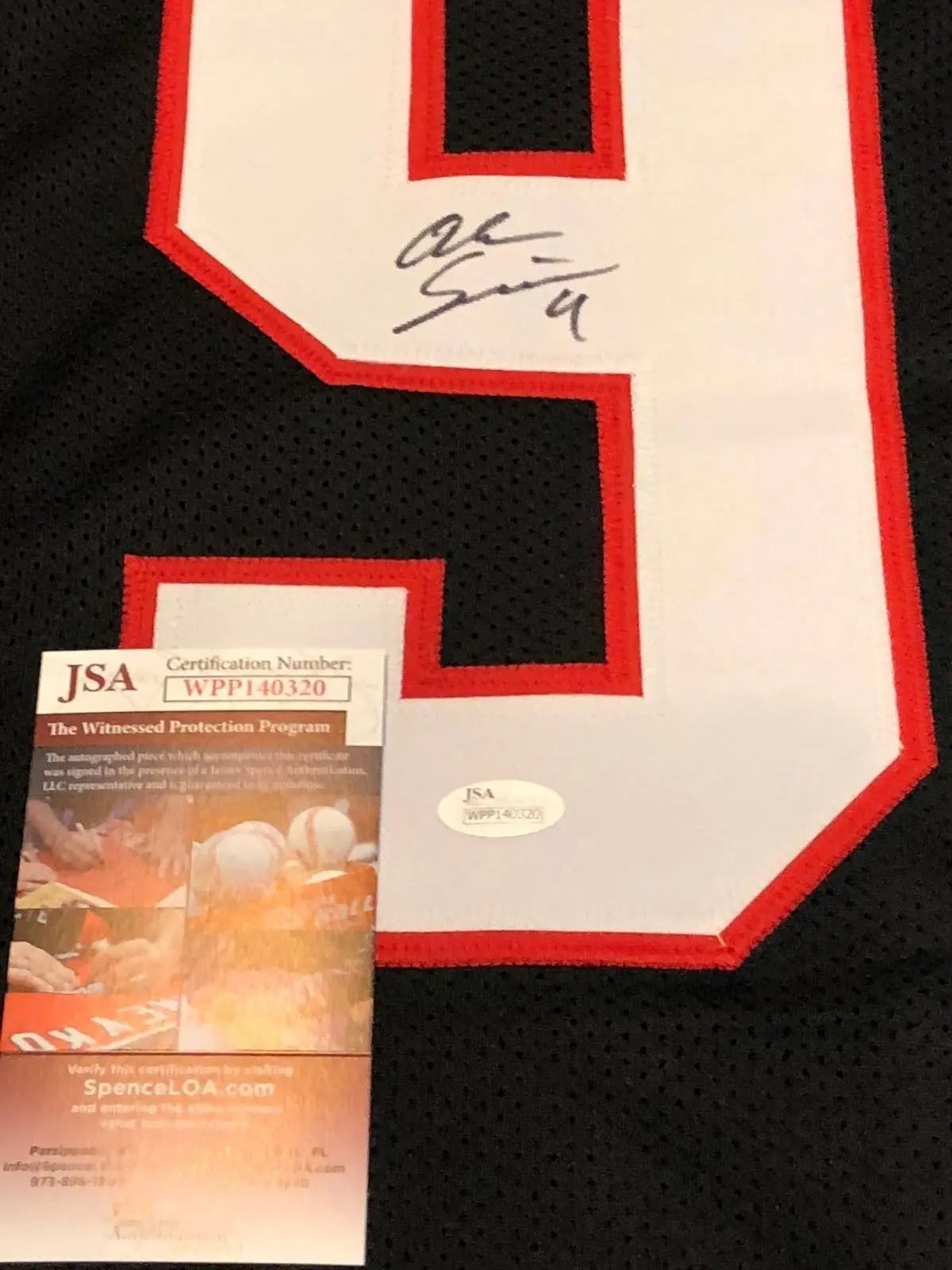 MVP Authentics Georgia Bulldogs Alec Ogletree Autographed Signed Jersey Jsa Coa 108 sports jersey framing , jersey framing