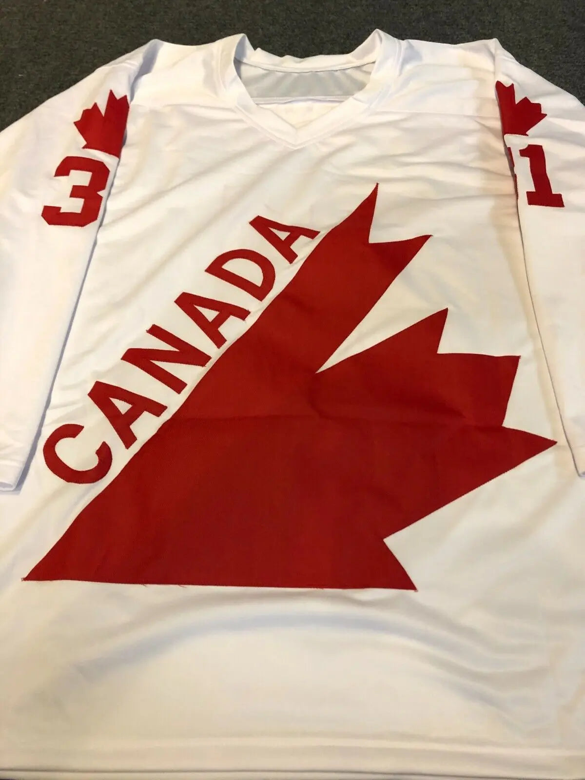 Canada 2024 autographed jersey