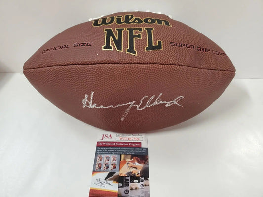 MVP Authentics Henry Ellard Autographed Signed Football Jsa Coa 98.10 sports jersey framing , jersey framing