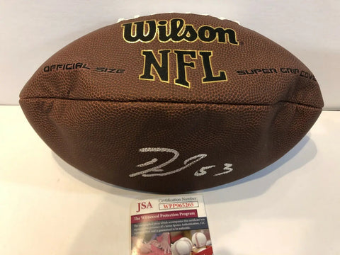 Indianapolis Colts Darius Leonard Autographed Signed Nfl Football Jsa – MVP  Authentics