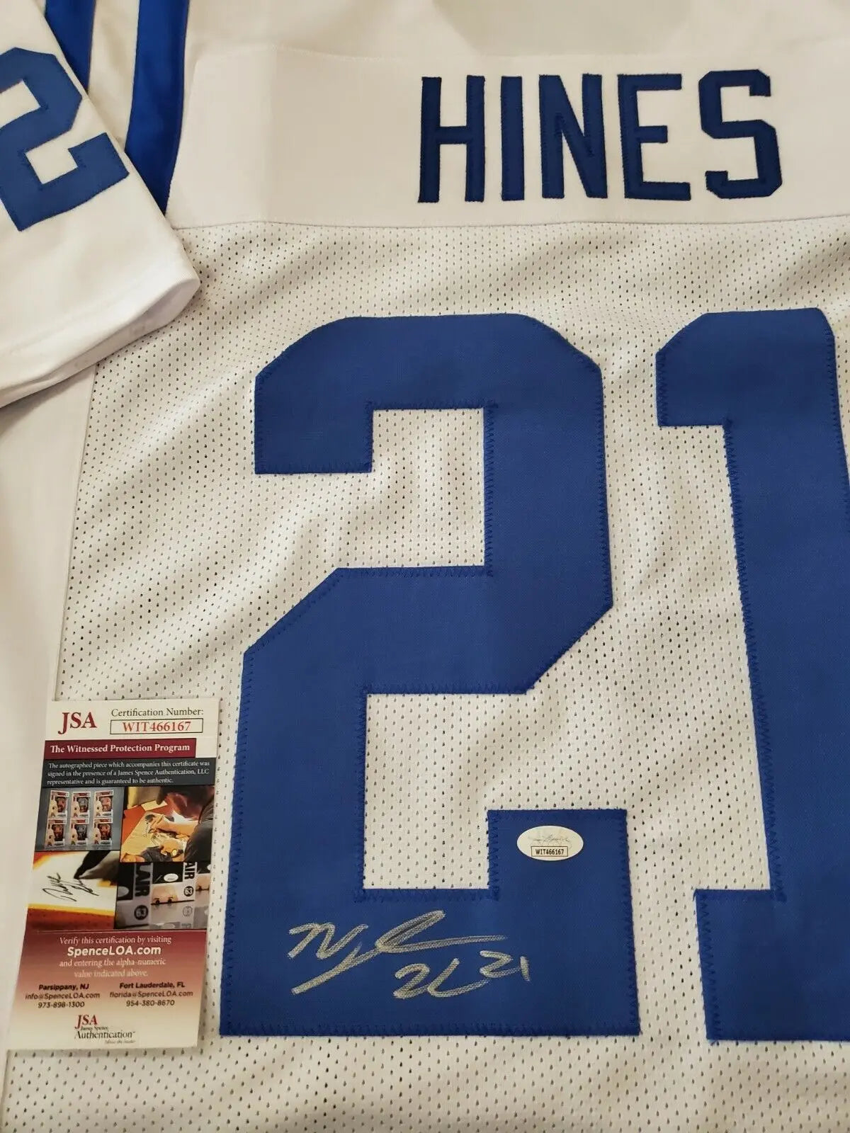 Indianapolis Colts Authenticated Signed Football Jerseys — Ultimate  Autographs