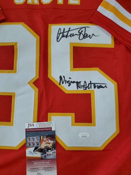 Christian Okoye Signed Chiefs 16x20 Photo (JSA)