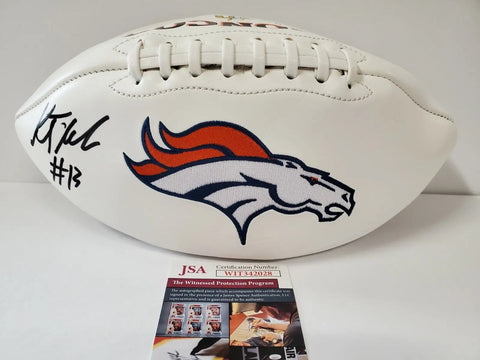 Kj Hamler Autographed Signed Denver Broncos Jersey Jsa Coa – MVP Authentics