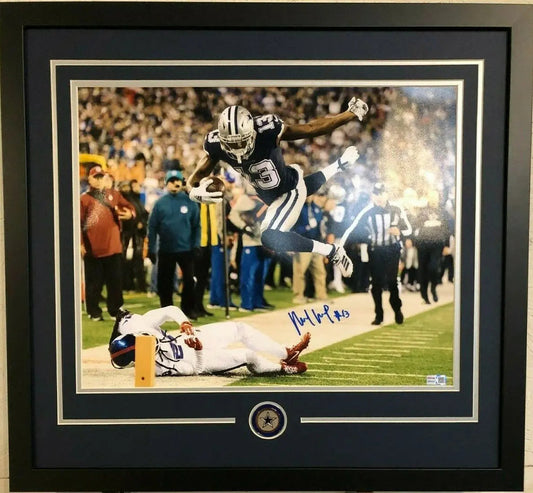 MVP Authentics MICHAEL GALLUP FRAMED SIGNED DALLAS COWBOYS 16x20 PHOTO TRISTAR HOLO 179.10 sports jersey framing , jersey framing