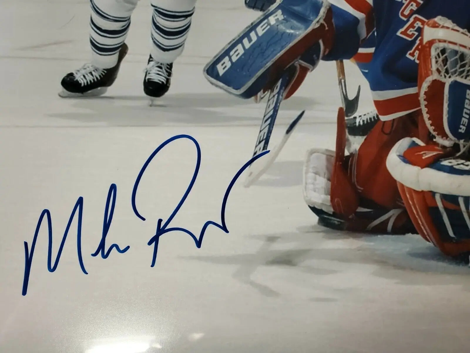 Mike Richter Autographed Signed New York Rangers 16X20 Photo Jsa Coa – MVP  Authentics