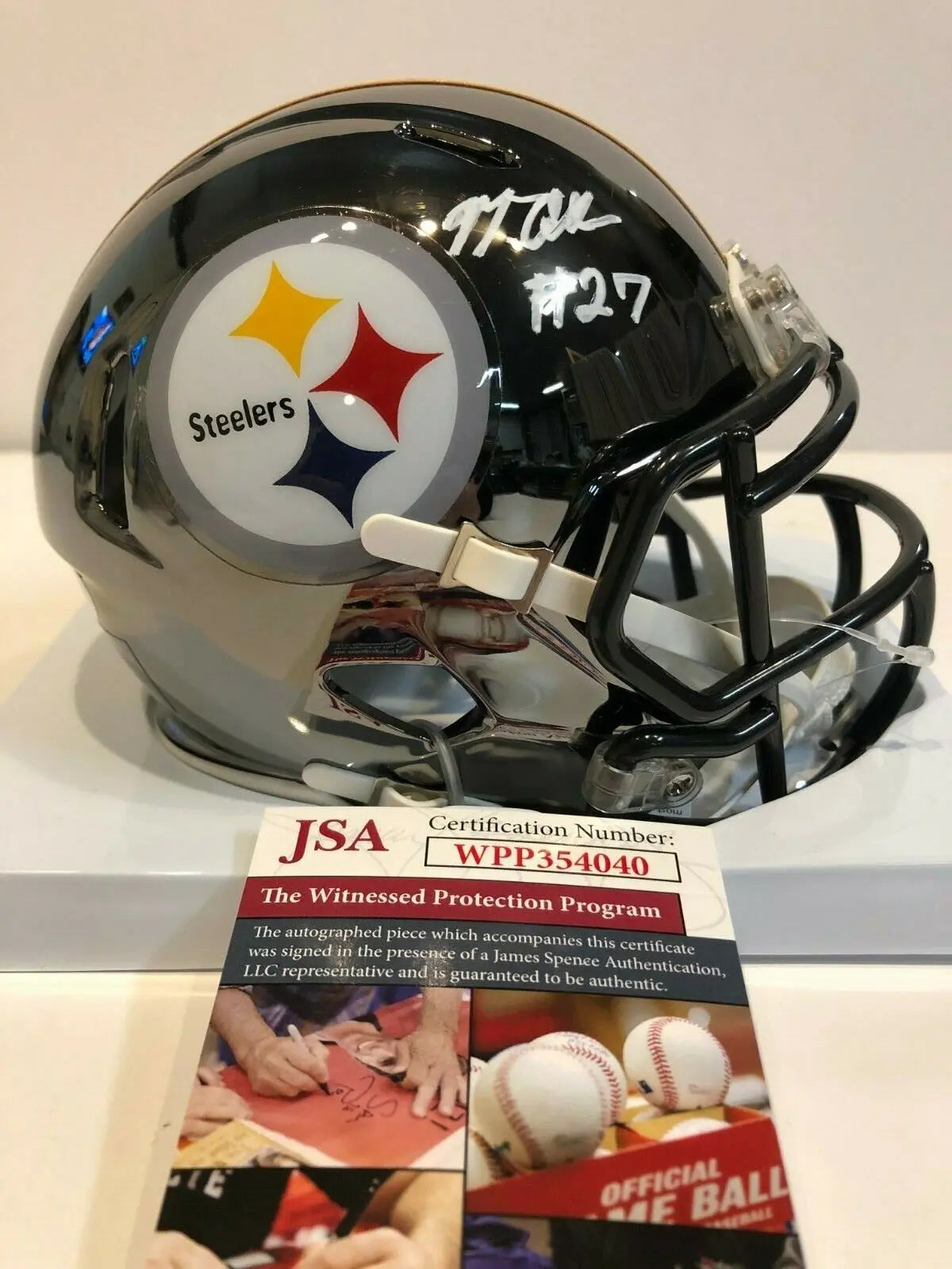 Pittsburgh Steelers Dan Kreider Autographed Signed Eclipse Mini Helmet –  MVP Authentics