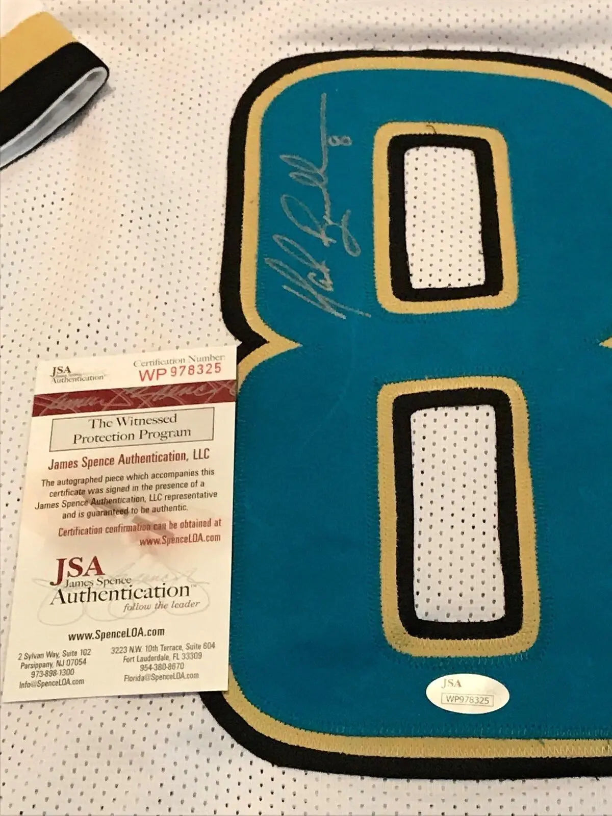 Mark Brunell Signed Jacksonville Jaguars Deluxe Framed Black Jersey - JSA