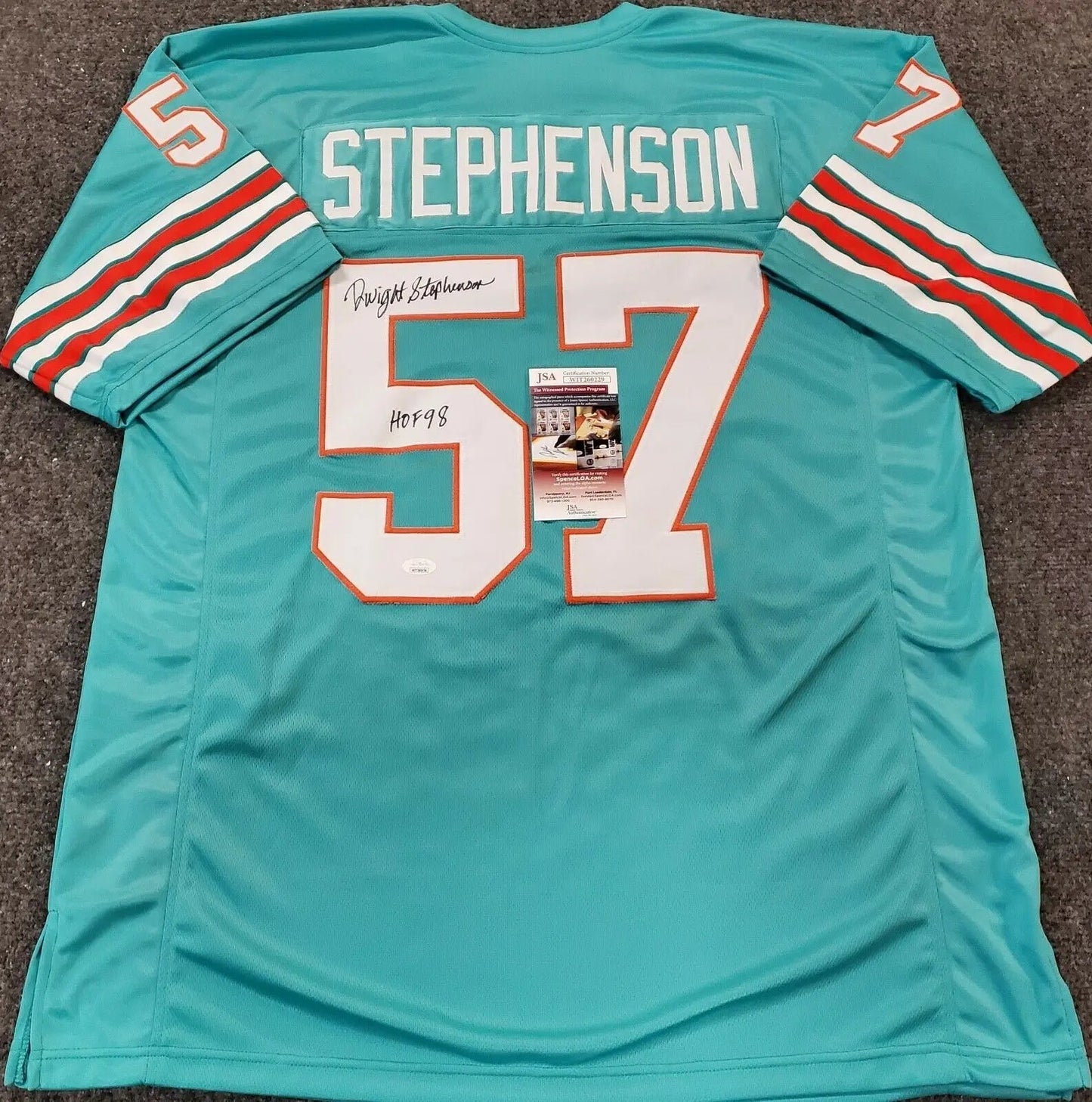 Framed Miami Dolphins Jason Taylor Autographed Signed Jersey Jsa Coa – MVP  Authentics