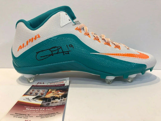 MVP Authentics Miami Dolphins Jakeem Grant Autographed Signed Nike Cleat Jsa Coa 116.10 sports jersey framing , jersey framing