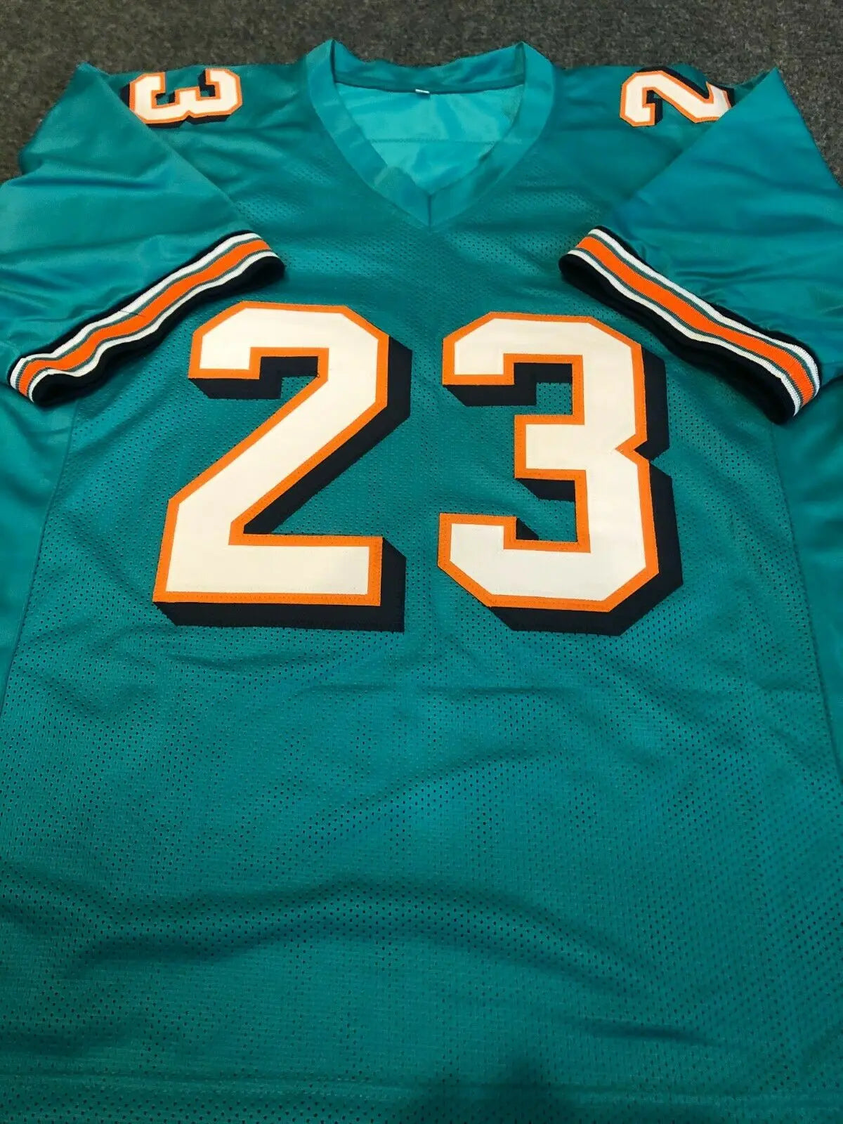 Patrick Surtain Signed Custom Miami Dolphins Jersey sale (JSA ) Size XL