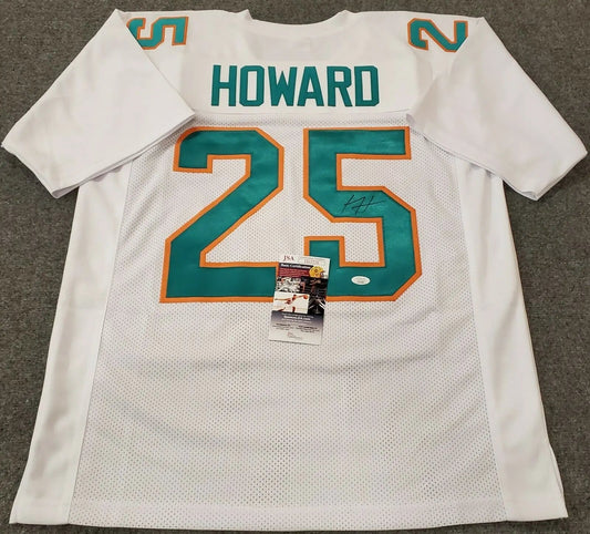 MVP Authentics Miami Dolphins Xavien Howard Autographed Signed Jersey Jsa  Coa 116.10 sports jersey framing , jersey framing