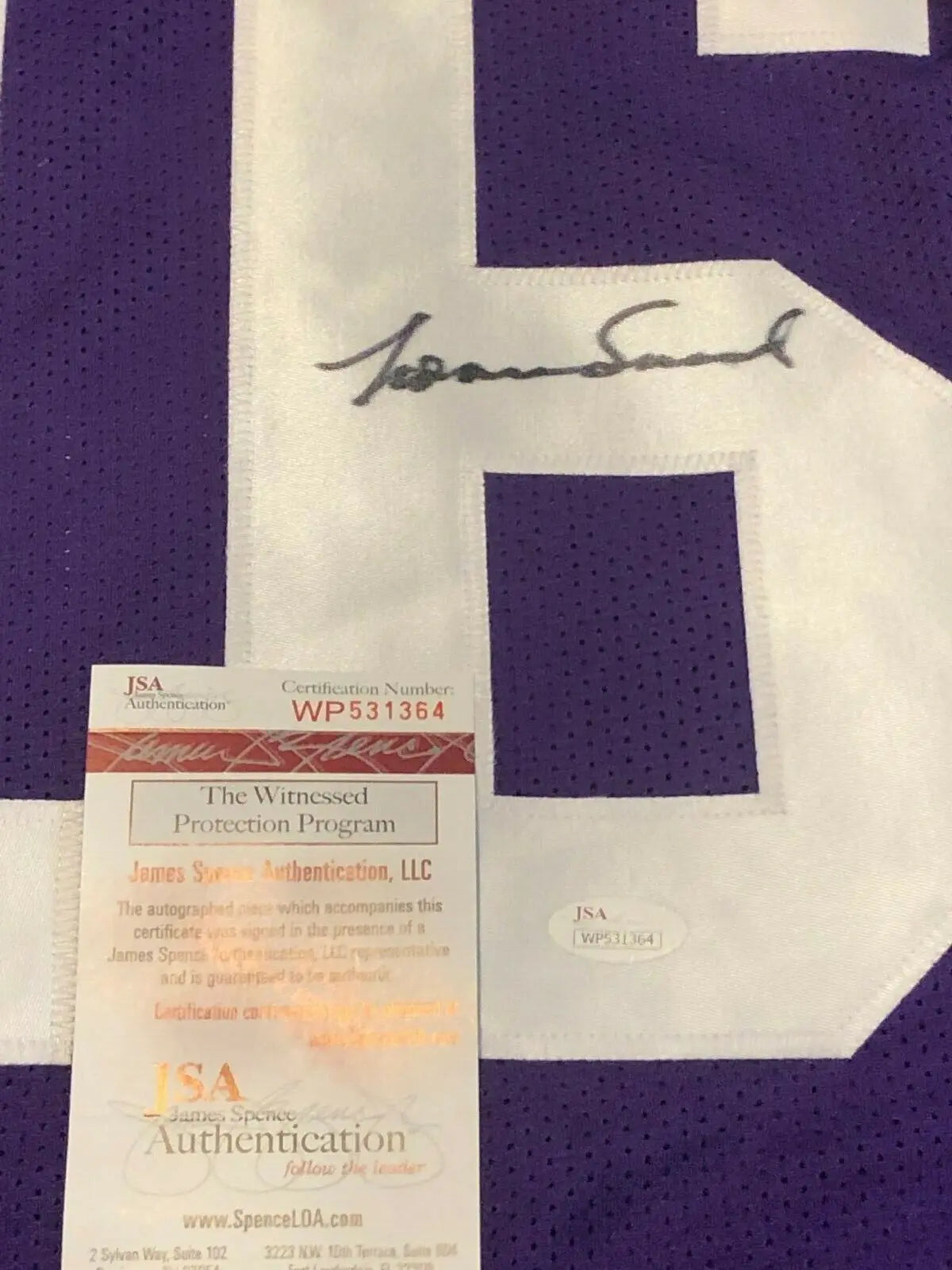 Daunte Culpepper Autographed Signed Minnesota Vikings Jersey Jsa Coa – MVP  Authentics