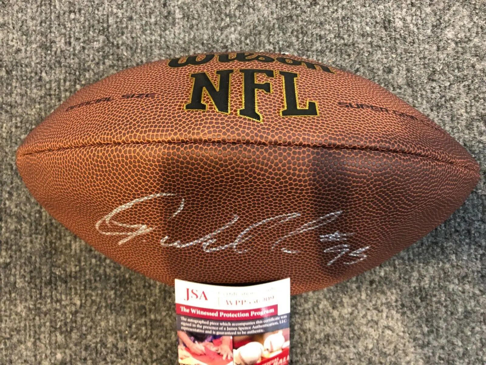 Ny Jets Quinnen Williams Autographed Signed Nfl Football Jsa Coa – MVP  Authentics