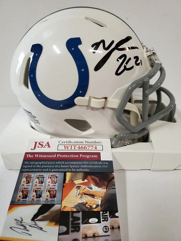 Indianapolis Colts Gary Brackett Autographed Signed Speed Mini Helmet – MVP  Authentics