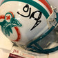 MVP Authentics Oj Mcduffie Autographed Signed Miami Dolphins Mini Helmet Jsa Coa 80.10 sports jersey framing , jersey framing