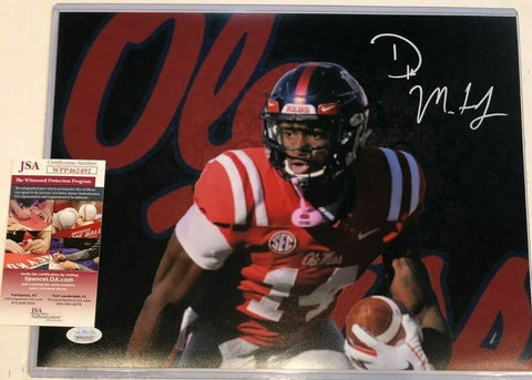 Ole Miss Rebels Aj Brown Autographed Signed 16X20 Photo Jsa Coa