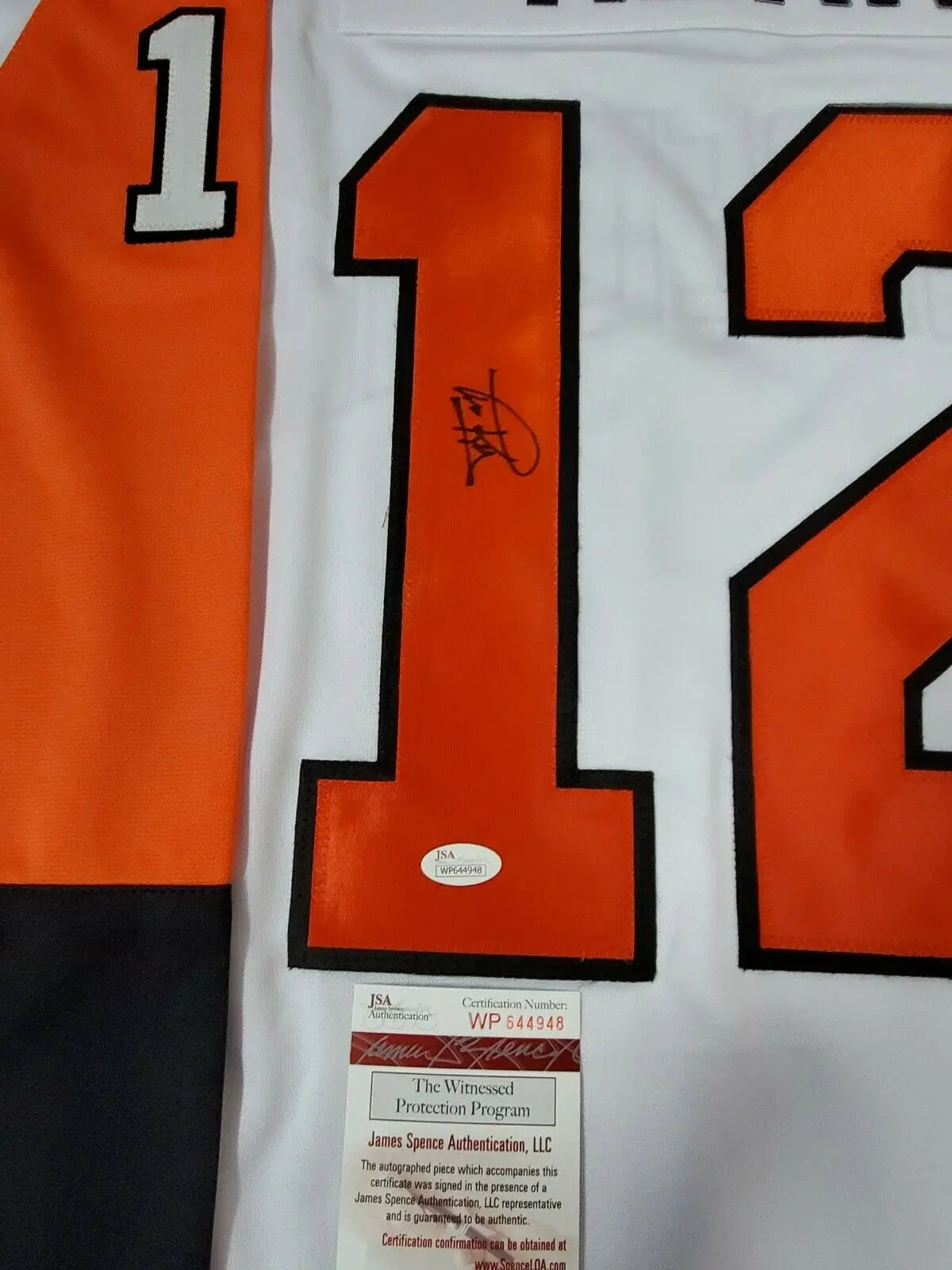 Tim Kerr Autographed/Signed deals Jersey JSA COA Philadelphia Flyers