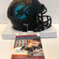 MVP Authentics Patrick Surtain Autographed Signed Miami Dolphins Eclipse Mini Helmet Jsa Coa 98.10 sports jersey framing , jersey framing