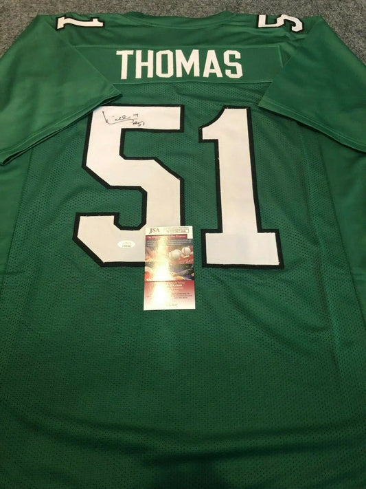 MVP Authentics Philadelphia Eagles Willie Thomas Autographed Signed Jersey Jsa  Coa 108 sports jersey framing , jersey framing