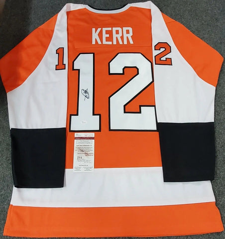 Framed Tim Kerr Autographed Signed Philadelphia Flyers Jersey Jsa Coa – MVP  Authentics