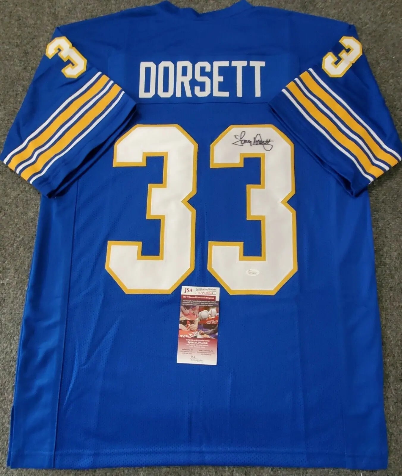 Dallas Cowboys Tony Dorsett Autographed Signed Jersey Jsa Coa – MVP  Authentics