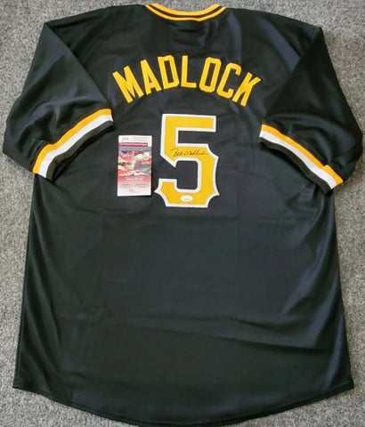Pittsburgh Pirates Bill Madlock Autographed Signed Jersey Jsa Coa