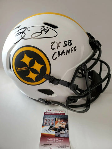 Pittsburgh Steelers Brett Keisel Autographed Signed Eclipse Mini Helme –  MVP Authentics