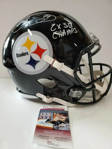 Pittsburgh Steelers Brett Keisel Autographed Signed Eclipse Mini Helmet Jsa  Coa