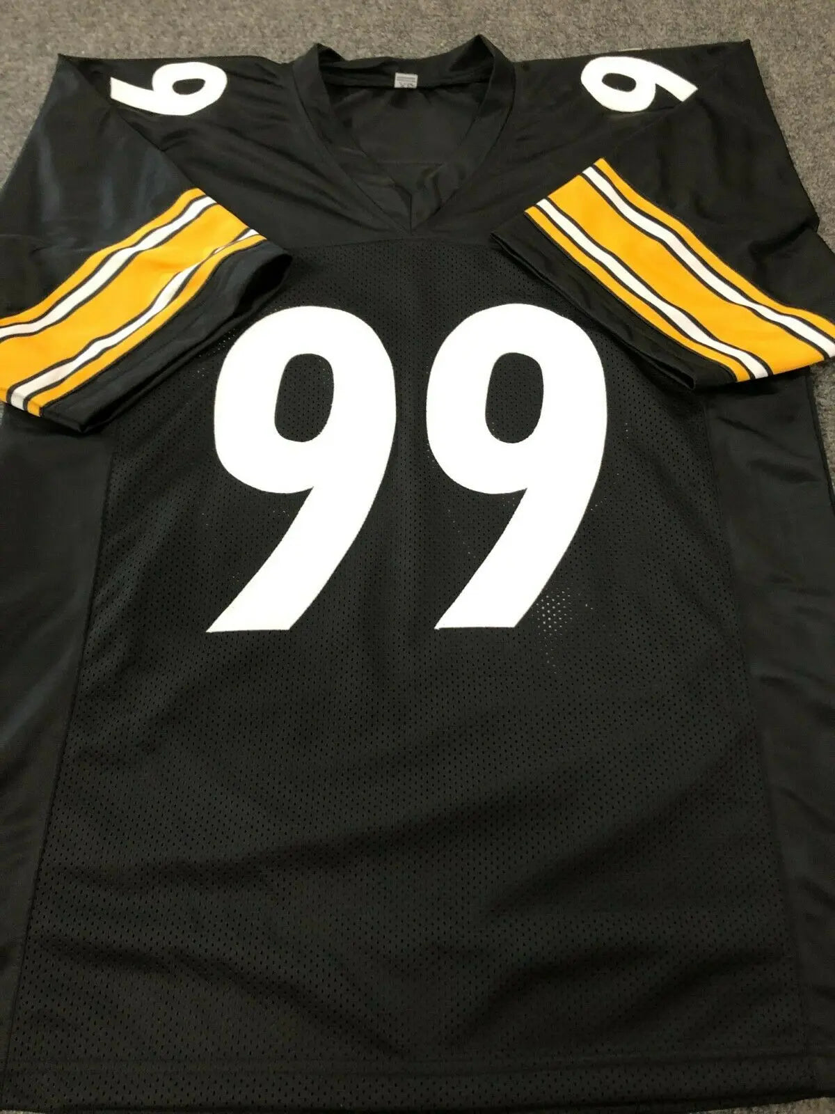 Brett Keisel Autographed Signed Pittsburgh Steelers Custom Jersey