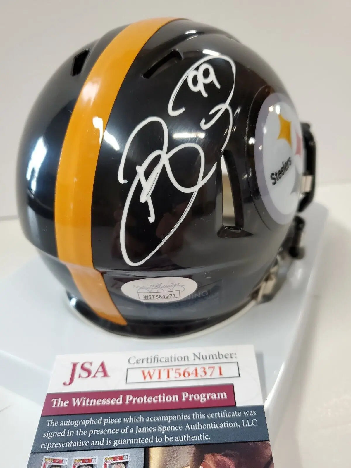 Framed Pittsburgh Steelers Brett Keisel Autographed Signed Jersey Jsa – MVP  Authentics