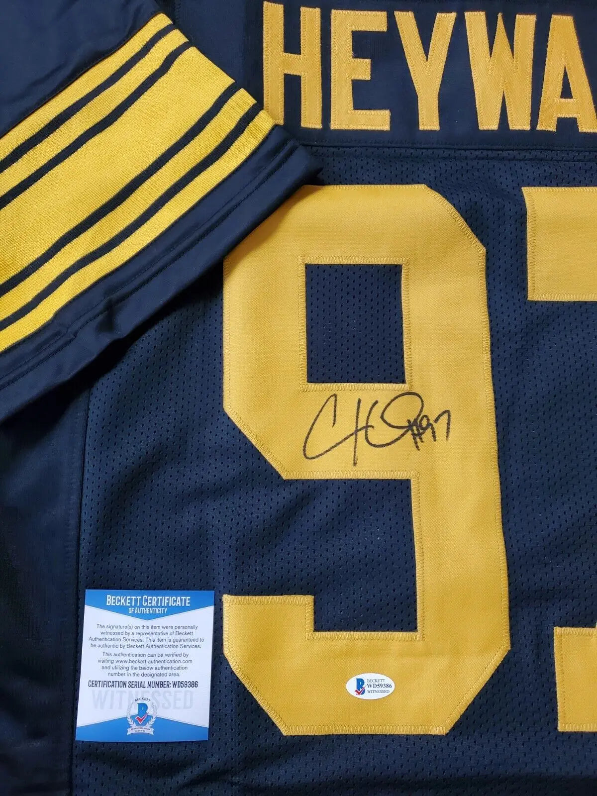 Cam heyward color rush clearance jersey