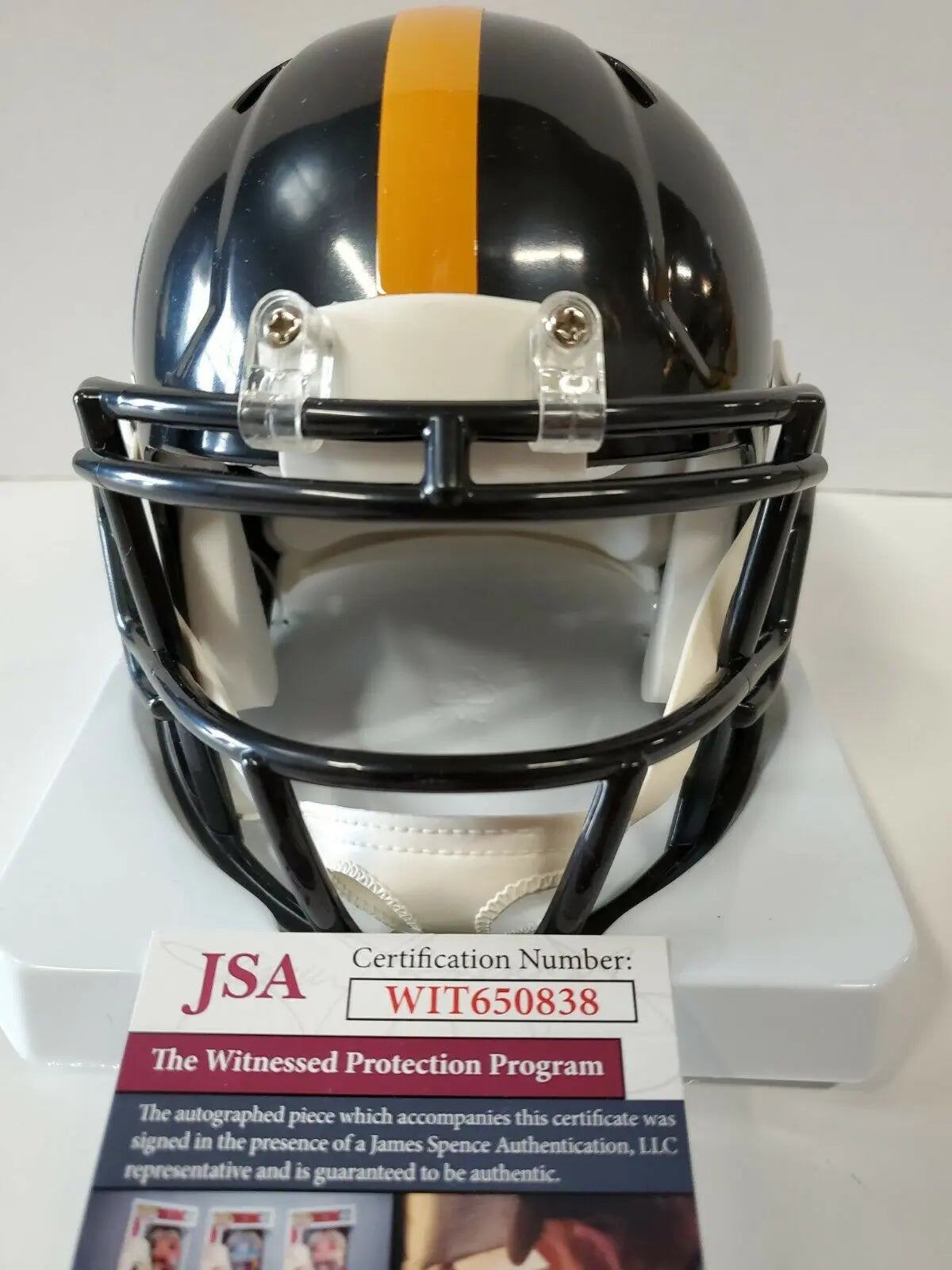 Pittsburgh Steelers Dan Kreider Autographed Signed Football Jsa Coa – MVP  Authentics