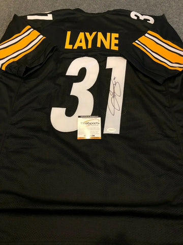 Pittsburgh Steelers Merril Hoge Autographed Signed Jersey Jsa Coa – MVP  Authentics