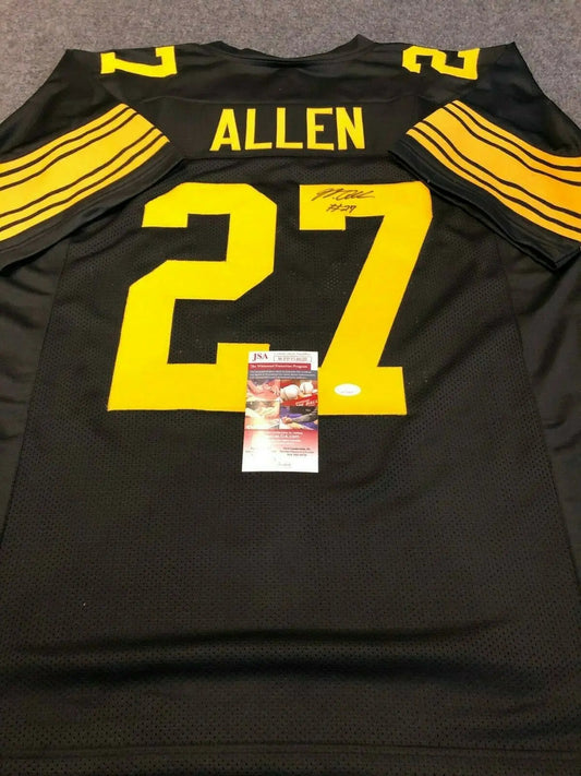 MVP Authentics Pittsburgh Steelers Marcus Allen Autographed Signed Jersey Jsa Coa 117 sports jersey framing , jersey framing