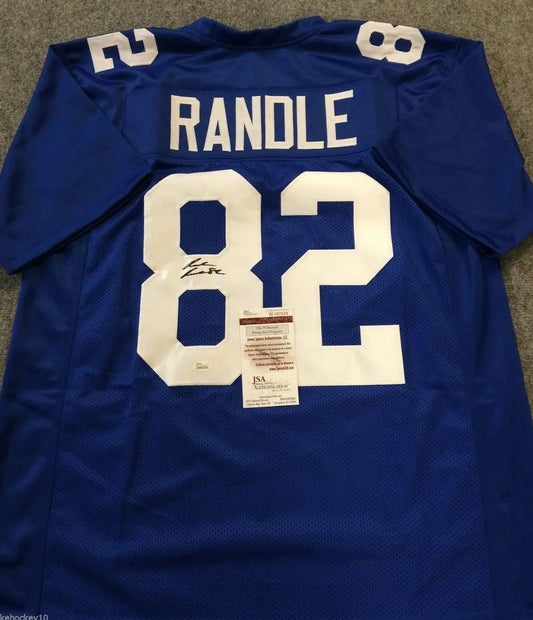 MVP Authentics Rueben Randle Autographed Signed N.Y. Giants Jersey Jsa  Coa 90 sports jersey framing , jersey framing