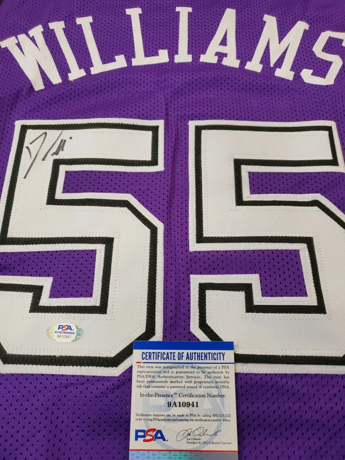 Jason Williams signed jersey PSA/DNA Sacramento Kings Autographed – Golden  State Memorabilia