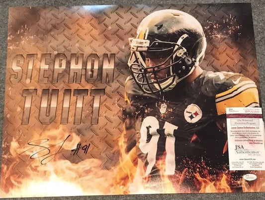 Jesse James Autographed Signed Pittsburgh Steelers 11X14 Photo Jsa Coa –  MVP Authentics