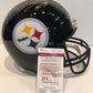 MVP Authentics Stephon Tuitt Autographed Signed Pittsburgh Steelers Full Size Helmet Jsa Coa 180 sports jersey framing , jersey framing