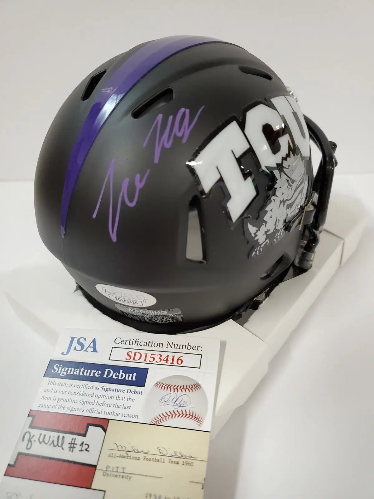 Penn State Nittany Lions Matt Suhey Autographed Signed Mini Helmet Jsa –  MVP Authentics