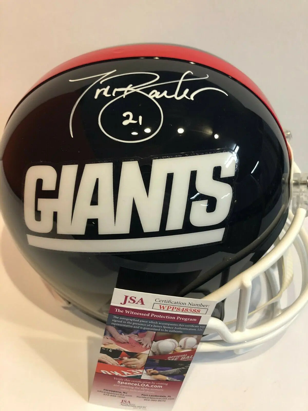 Landon Collins Autographed New York Giants Full Size (Authentic) Helmet  Fanatics