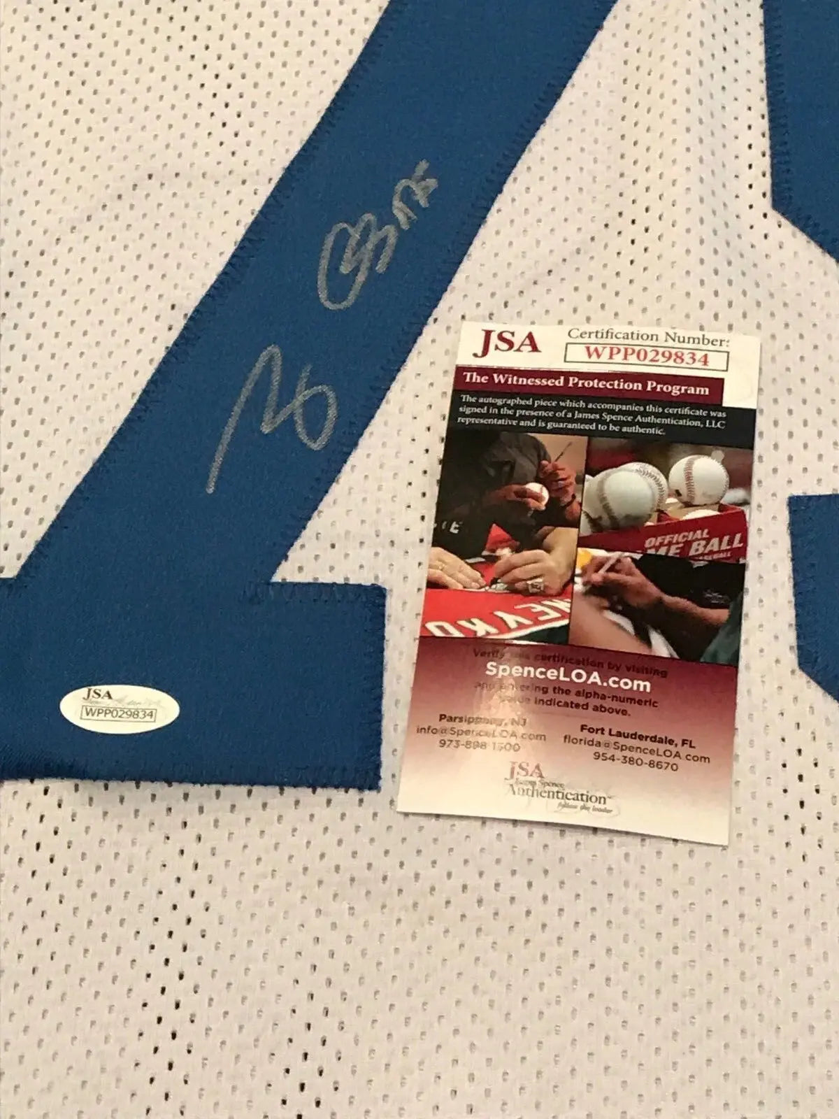 Dallas Cowboys Jayron Kearse Autographed Signed Inscribed Jersey Jsa Coa