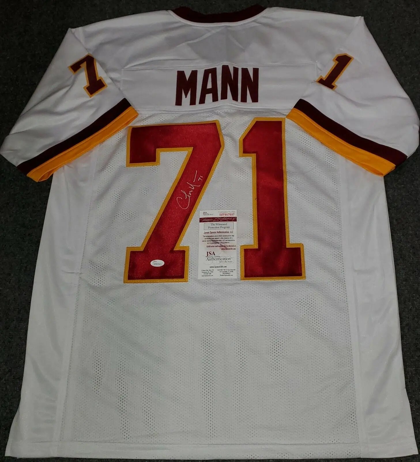 Charles Mann Washington Redskins Throwback Football Jersey – Best Sports  Jerseys