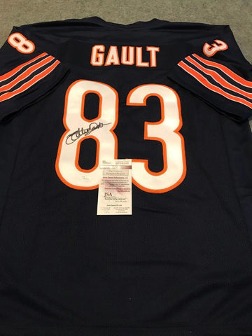 RSA Willie Gault Signed Pro Edition Black Football Jersey (JSA)