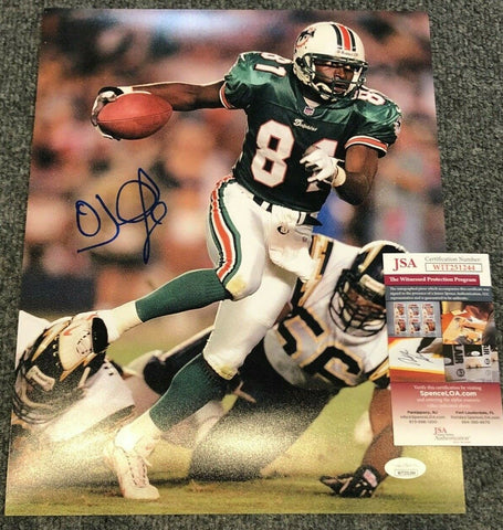 Miami Dolphins Oj Mcduffie Autographed Signed 16X20 Photo Jsa Coa